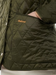 Barbour® Khaki Green Annandale Quilted Jacket - Image 4 of 6