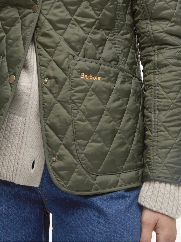 Buy Barbour® Khaki Green Annandale Quilted Jacket from the Next UK