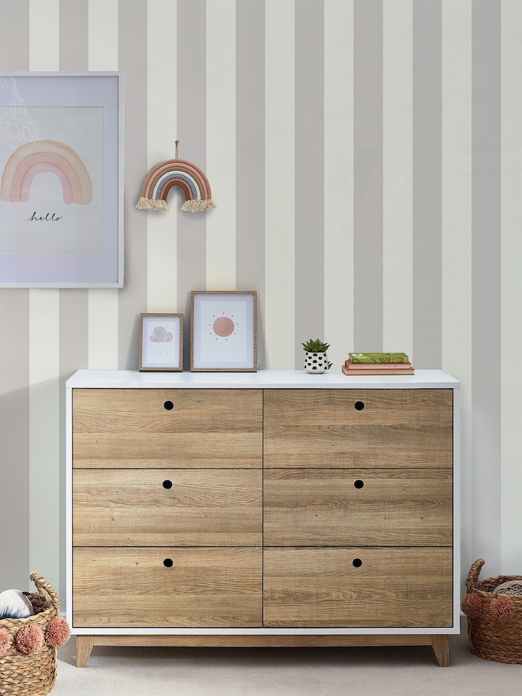 Craft Stripe 10M Wallpaper - Imagen 1 de 4