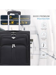 Flight Knight 55x40x20cm Ryanair Priority Soft Case Cabin Carry On Suitcase Hand Luggage - Image 4 of 7