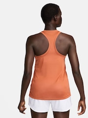Nike Orange Dri-FIT Racerback Tank Vest Top - Image 2 of 5