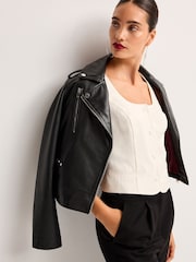 Ecru White Square Neck Waistcoat - Image 2 of 6
