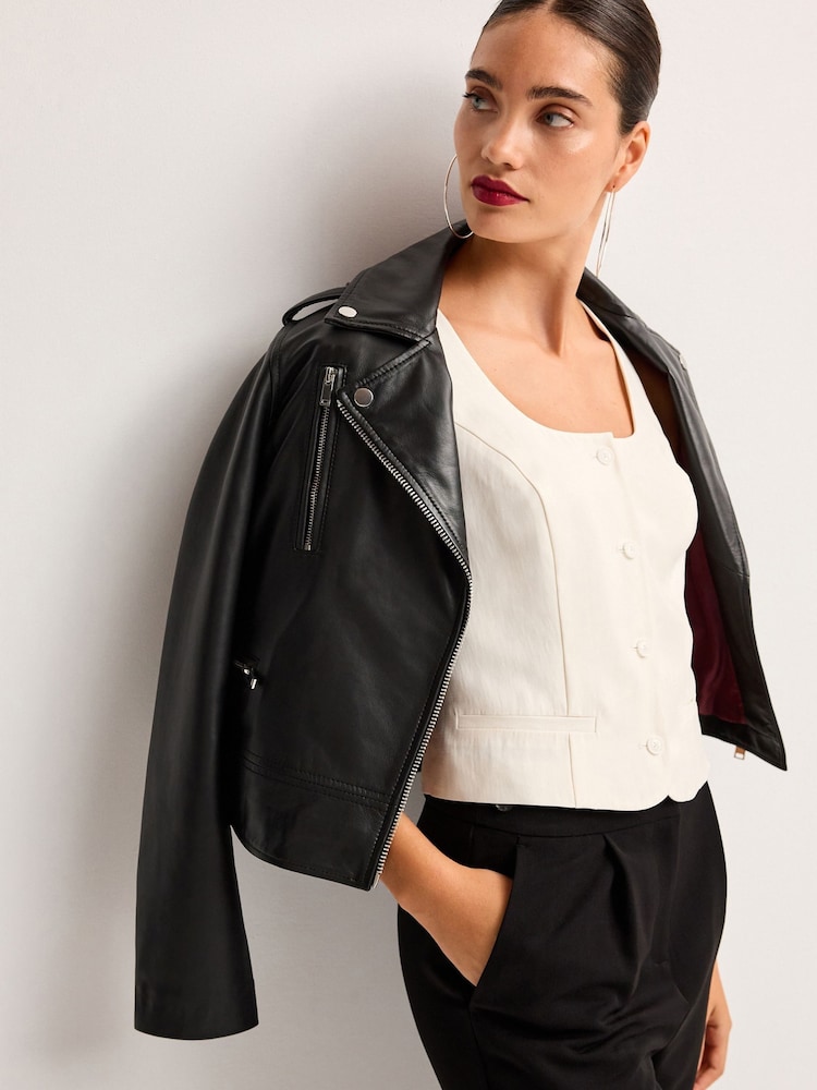 Ecru White Square Neck Waistcoat - Image 2 of 6