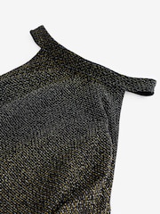 Black Sparkle Halter Neck Body - Image 4 of 7