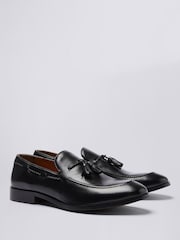 Czarny - MOSS Highgate Tassel Loafers - Image 1 of 4