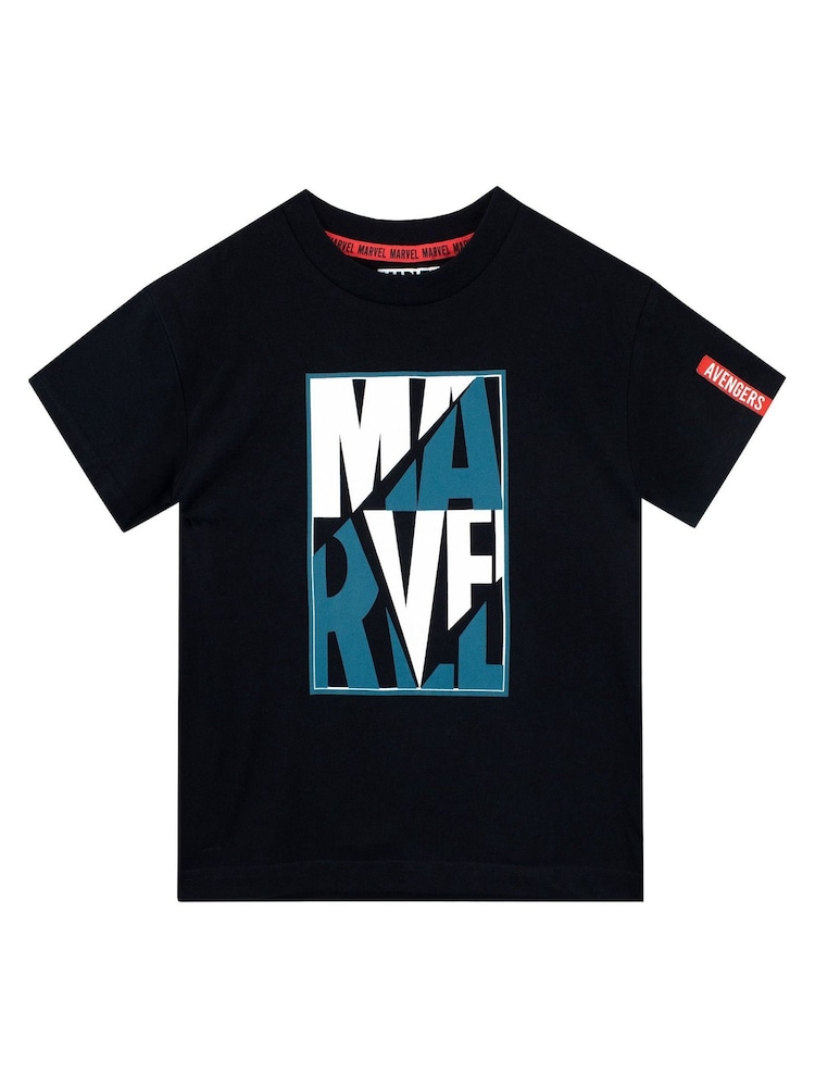 Character Black Marvel Avengers T-Shirt - Image 1 of 5