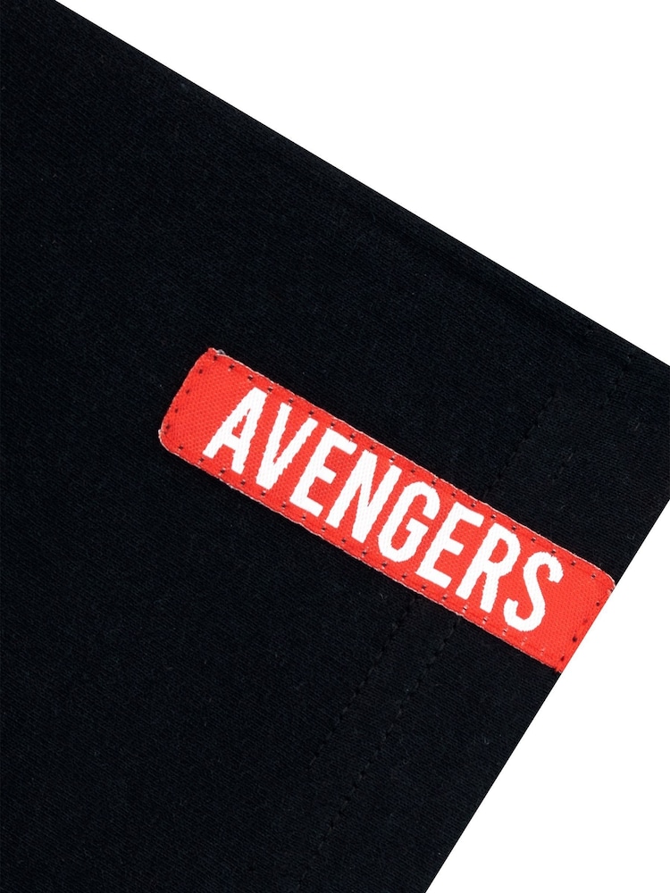 Character Black Marvel Avengers T-Shirt - Image 4 of 5