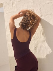 self. Chocolate Brown Vest - Image 4 of 8