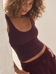 self. Chocolate Brown Vest - Image 5 of 8