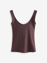 self. Chocolate Brown Vest - Image 6 of 8