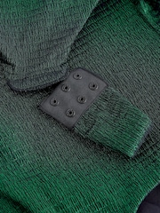 Green Sparkle One Shoulder Body - Image 7 of 8
