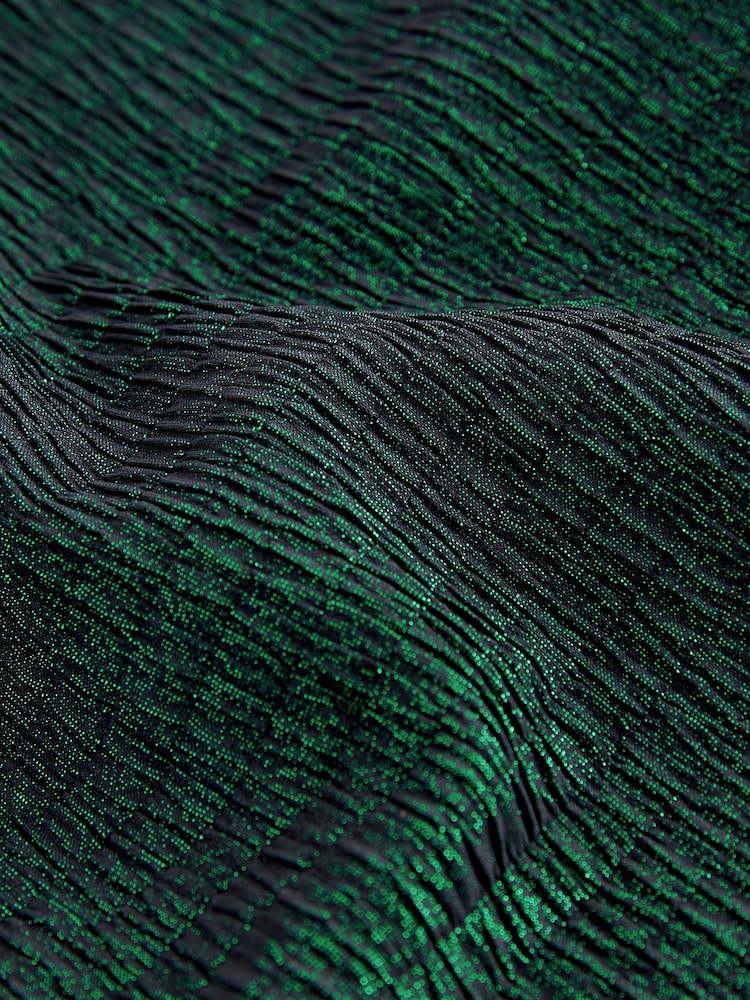 Green Sparkle One Shoulder Body - Image 8 of 8