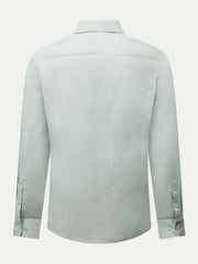 绿色 - Peckham Rye Grove Linen Blend Shirt - 2的图像2｝