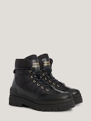 Tommy Hilfiger Outdoor Black Boots - Image 1 of 6