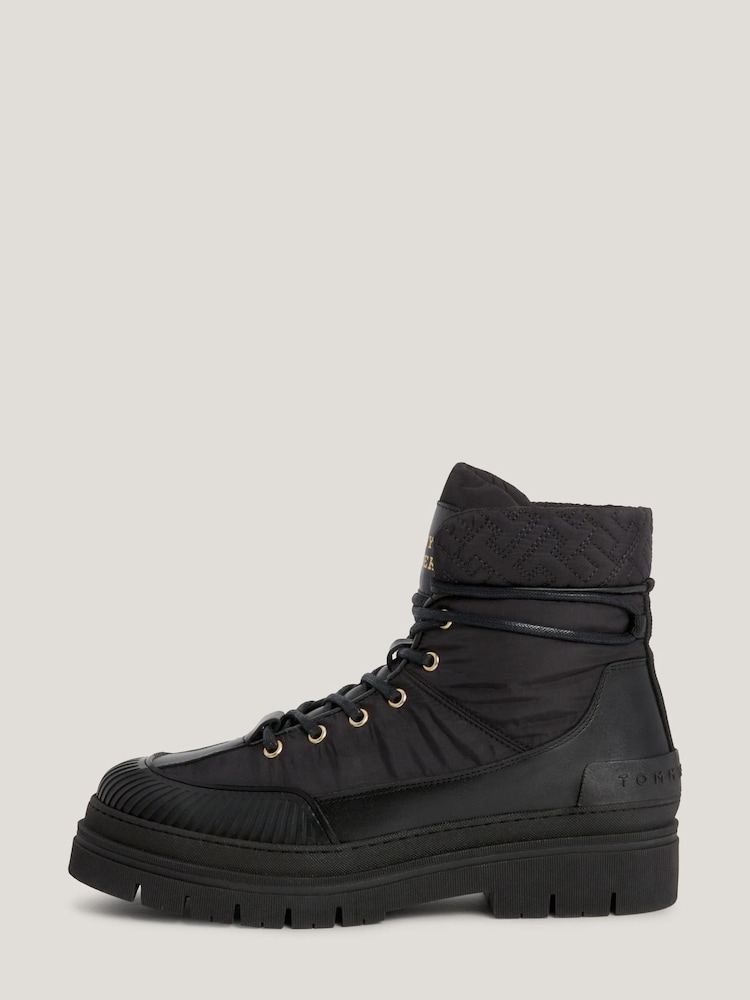 Tommy Hilfiger Outdoor Black Boots - Image 2 of 6