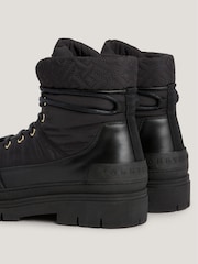 Tommy Hilfiger Outdoor Black Boots - Image 3 of 6