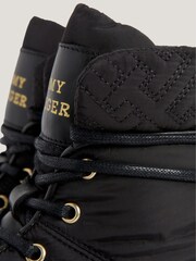 Tommy Hilfiger Outdoor Black Boots - Image 5 of 6