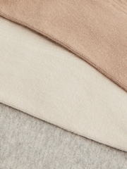 Reiss Multi Callie 3 Pack of Trainer Socks - Image 3 of 3