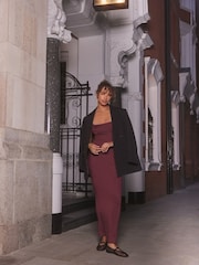 self. Scoop Neck Strappy Dress - Image 3 of 7