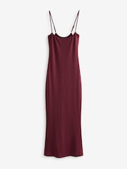 self. Scoop Neck Strappy Dress - Image 6 of 7