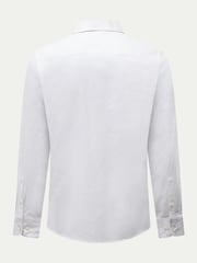 白色 - Peckham Rye Grove Linen Blend Shirt - 2的图像2｝