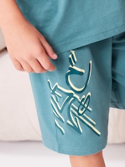 Graffitis bleu/vert - Pyjama court 3 Pack (3-16ans) - Image 8 de 10