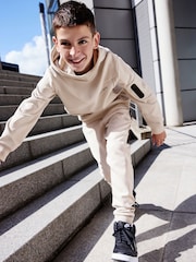 Neutral Sporty Hoodie and Joggers Set (3-16yrs) - Image 2 of 6