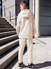 Neutral Sporty Hoodie and Joggers Set (3-16yrs) - Image 3 of 6
