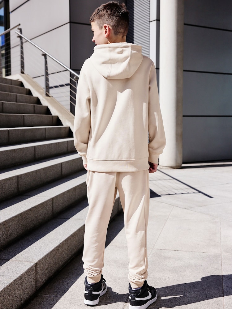 Neutral Sporty Hoodie and Joggers Set (3-16yrs) - Image 6 of 6