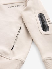 Neutral Sporty Hoodie and Joggers Set (3-16yrs) - Image 7 of 7