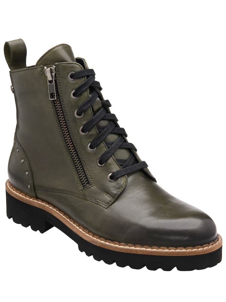 Lotus Leder-Stiefeletten mit Reißverschluss - Bild 1 von 4 Lotus Leder-Stiefeletten mit Reißverschluss - Bild 1 von 4