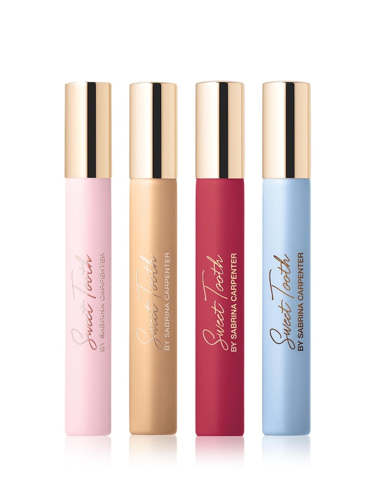 Sabrina Carpenter 4 x 10ml Discovery Mini Gift Set - Image 2 of 2 Sabrina Carpenter 4 x 10ml Discovery Mini Gift Set - Image 2 of 2