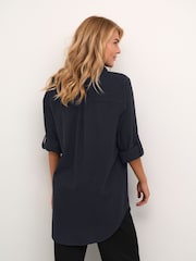 Kaffe 100% Cotton Naya Tunic Shirt - Image 2 of 6