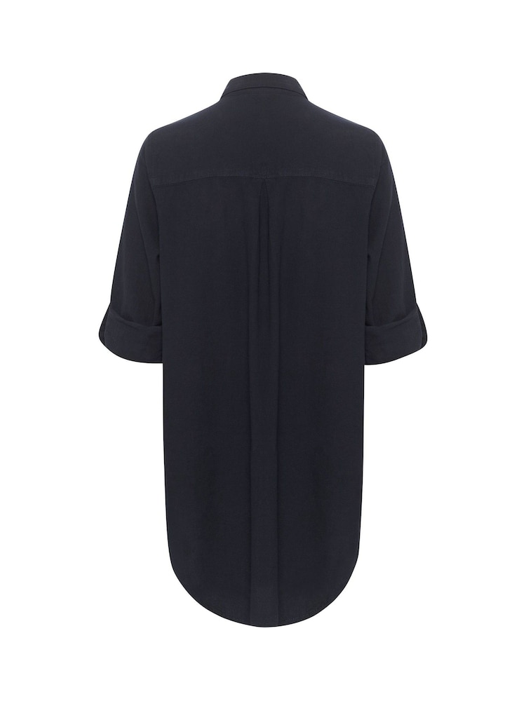Kaffe 100% Cotton Naya Tunic Shirt - Image 6 of 6