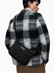 AllSaints Black Ader Cross-Body Bag - Image 1 of 7