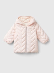 Benetton Baby 100% Cotton Padded Puffer Jacket - Image 1 of 3