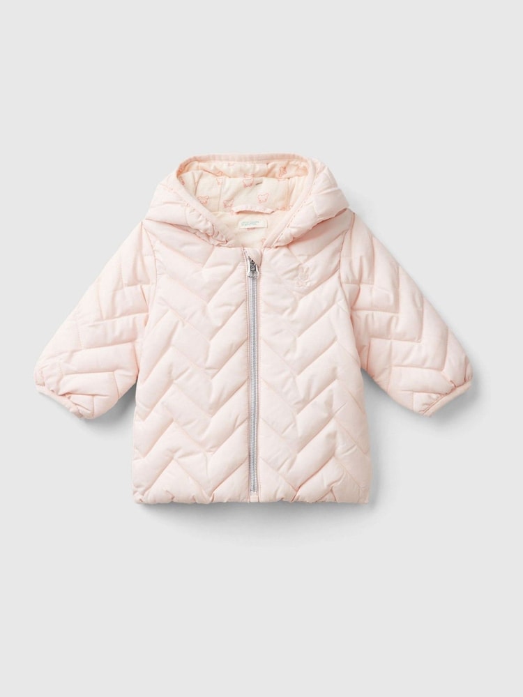 Benetton Baby 100% Cotton Padded Puffer Jacket - Image 1 of 3