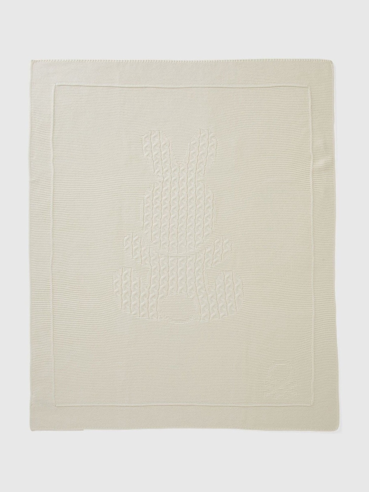 Benetton Pink Baby 100% Cotton Blanket - Image 1 of 3