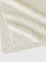 Benetton Pink Baby 100% Cotton Blanket - Image 3 of 3
