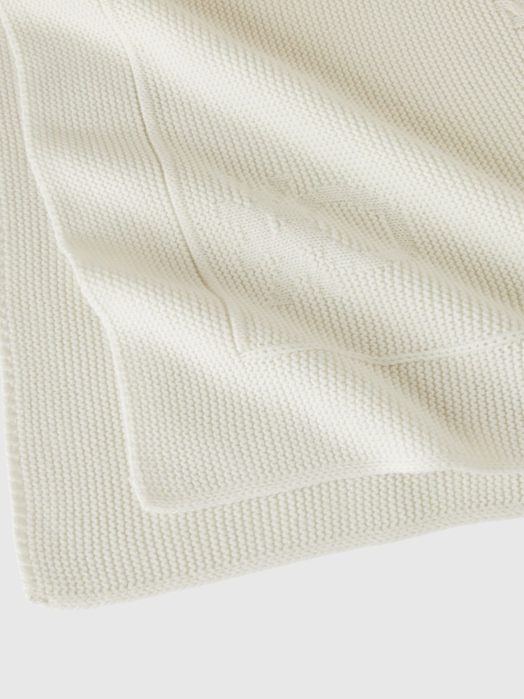 Benetton Pink Baby 100% Cotton Blanket - Image 3 of 3