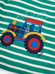 JoJo Maman Bébé Green Tractor Mix & Match Pyjamas - Image 4 of 5
