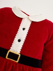JoJo Maman Bébé Red 2-Piece Mrs Christmas Outfit Set - Image 6 of 7