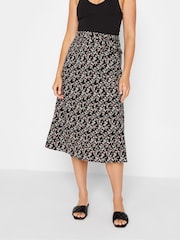 Long Tall Sally Black Belted Skirt - Image 1 of 4