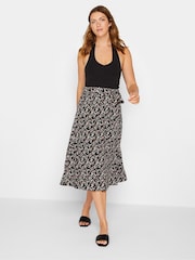 Long Tall Sally Black Belted Skirt - Image 2 of 4