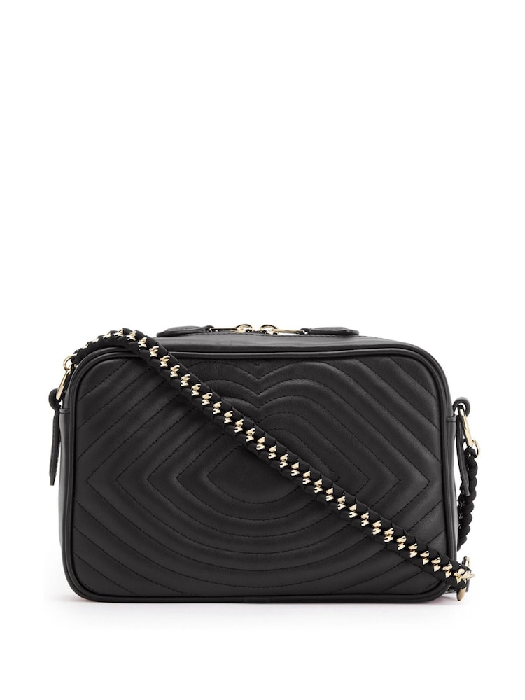 Lulu Guinness Small Lip Ripple Bella Bag - Image 1 of 5 Lulu Guinness Small Lip Ripple Bella Bag - Image 1 of 5