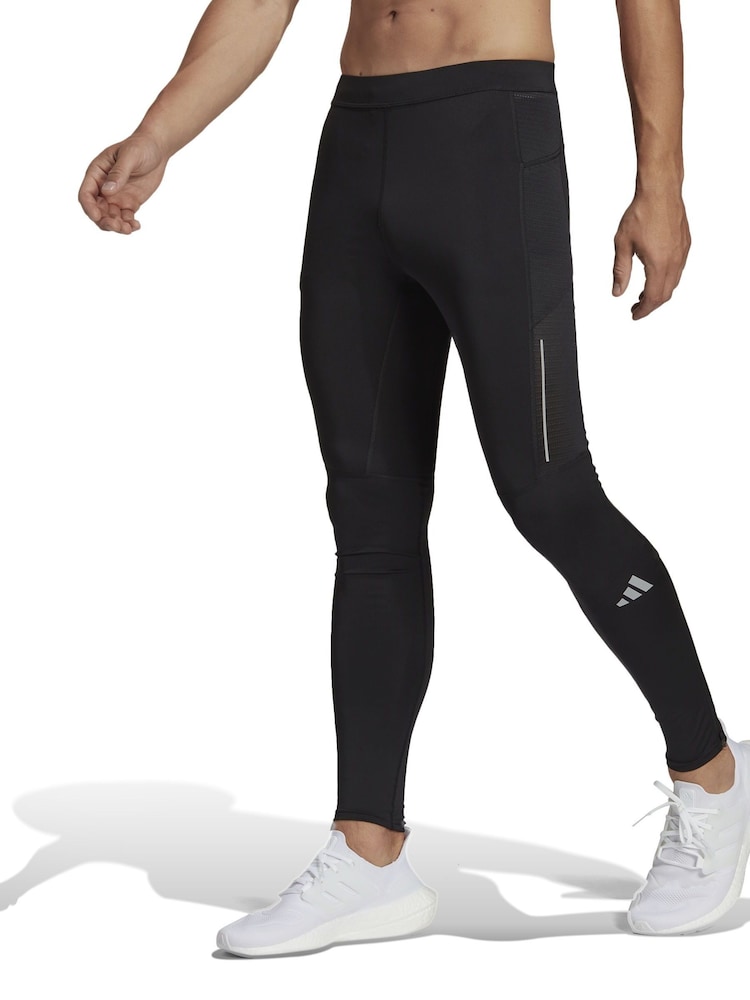 adidas Black Own The Run Leggings - Image 1 of 6