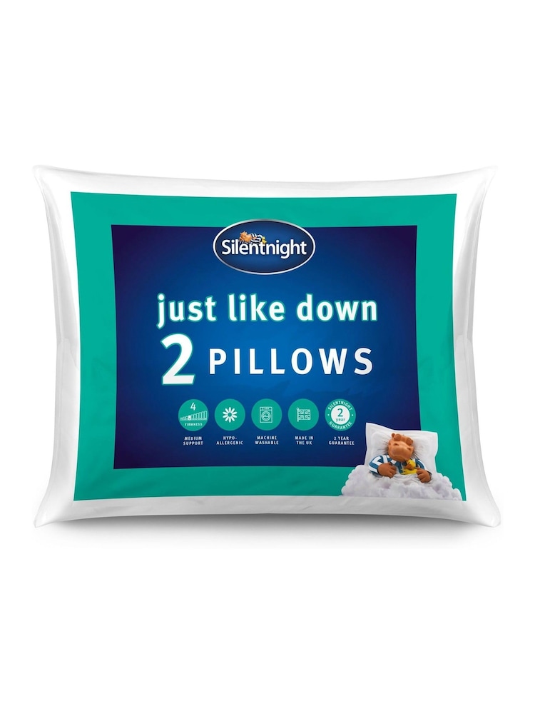 Silentnight Just Like Down Pillow - Image 4 of 4