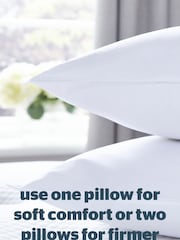 Silentnight 2 Pack Pure 100% Cotton Pillows - Image 4 of 9