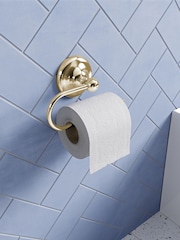 CROYDEX Grosvenor Gold Toilet Roll Holder - Image 1 of 4