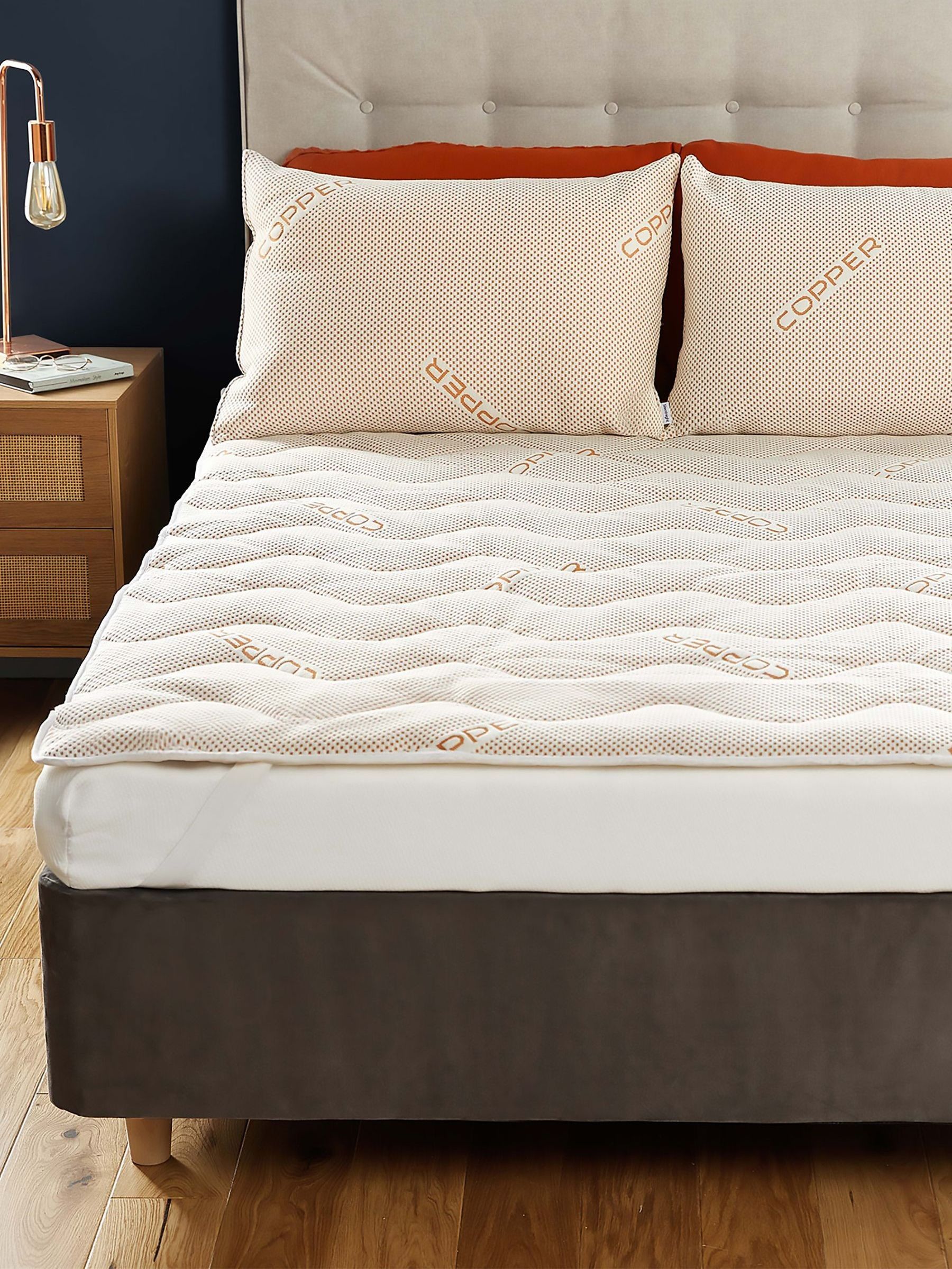 Silentnight Heavenly Wellbeing Collection Copper Infused Mattress Topper - Image 3